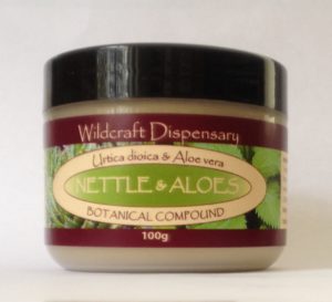 NETTLE AND ALOE VERA Natural Herbal Ointment 100g