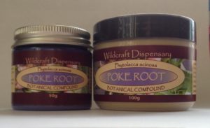 POKE ROOT Phytolacca Natural Herbal Ointment