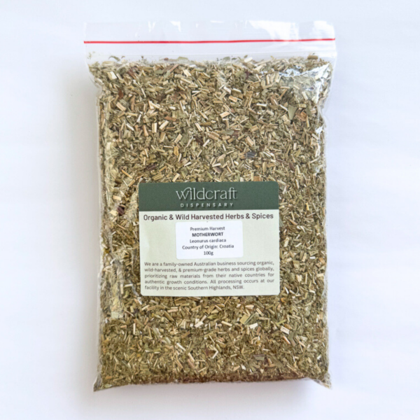 MOTHERWORT HERB PREMIUM HARVEST 100g Leonurus cardiaca