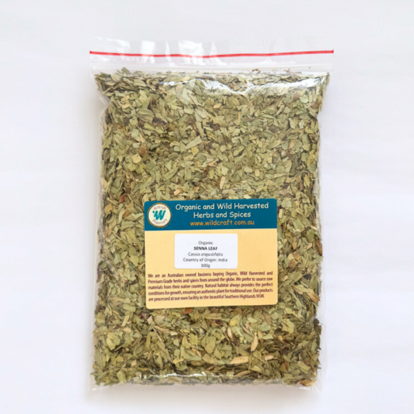 SENNA LEAF ORGANIC 100g Cassia angustifolia