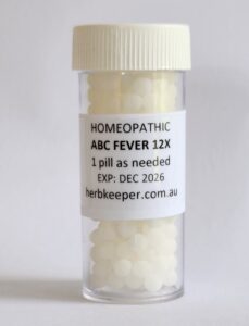 Homeopathic Aconite Belladonna Chamomile ABC FEVER