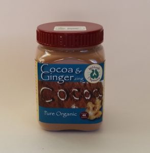Organic Cocoa and Ginger