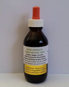 Extra Strength Cough Mix Liquid Herbal Extract Elecampane. Ginger. Licorice. Mullein. Horehound.